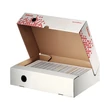 Kép 1/2 - Archiváló doboz ESSELTE Speedbox A/4 80 mm karton fehér felfelé nyíló tetővel újjrahasznosított