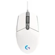 Kép 1/5 - Egér vezetékes LOGITECH G203 Lightsync USB 6 gombos 8000 DPI fehér