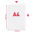 Kép 2/2 - Genotherm "L" ESSELTE Standard A/4 115 mikron 100 darabos