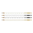 Kép 2/2 - Grafitceruza ASTRA PEN gold-black háromszögletű HB 48 darabos