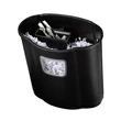 Kép 2/2 - Iratmegsemmisítő HAMA Home X12CD csík - keresztvágás 4x40 mm 12 lap