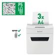 Kép 4/4 - Iratmegsemmisítő LEITZ IQ Protect Premium 3M mikrokonfetti 3 lap
