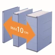 Kép 3/4 - Iratrendező PLUS Zero Max A/4 bővíthető 18-118 mm kék