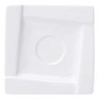 Kép 1/2 - Kávéscsésze alj AMBITION Kubiko fehér 11,5 cm 6 darabos
