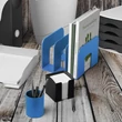 Kép 3/3 - Kockatömbtartó DURABLE Eco műanyag 10x10 cm töltött fekete