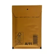 Kép 1/2 - Légpárnás tasak No11/W1 szilikonos barna 100x165mm