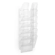 Kép 1/3 - Prospektustartó DURABLE Flexiplus A/4 álló fali 6 részes átlátszó