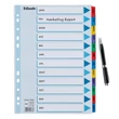 Kép 5/5 - Regiszter ESSELTE Mylar A/4 laminált karton Jan-Dec