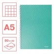 Kép 2/3 - Spirálfüzet kockás ESSELTE A/5 80 lapos Colour Breeze zöld