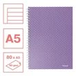 Kép 2/3 - Spirálfüzet vonalas ESSELTE A/5 80 lapos Colour Breeze levendula