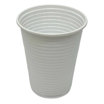 Pohár eldobható műanyag 1,5 dl  PP (1.7 g) fehér 100 darabos