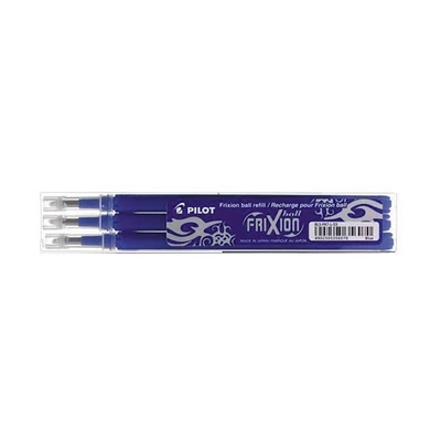 Tollbetét roller PILOT Frixion Clicker/Ball radírozható 0,35 mm kék 3 darabos