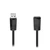 Kábel HAMA USB-A hosszabbító 0,75m fekete