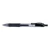 Zseléstoll ZEBRA Sarasa Retractable nyomógombos 0,7 mm fekete